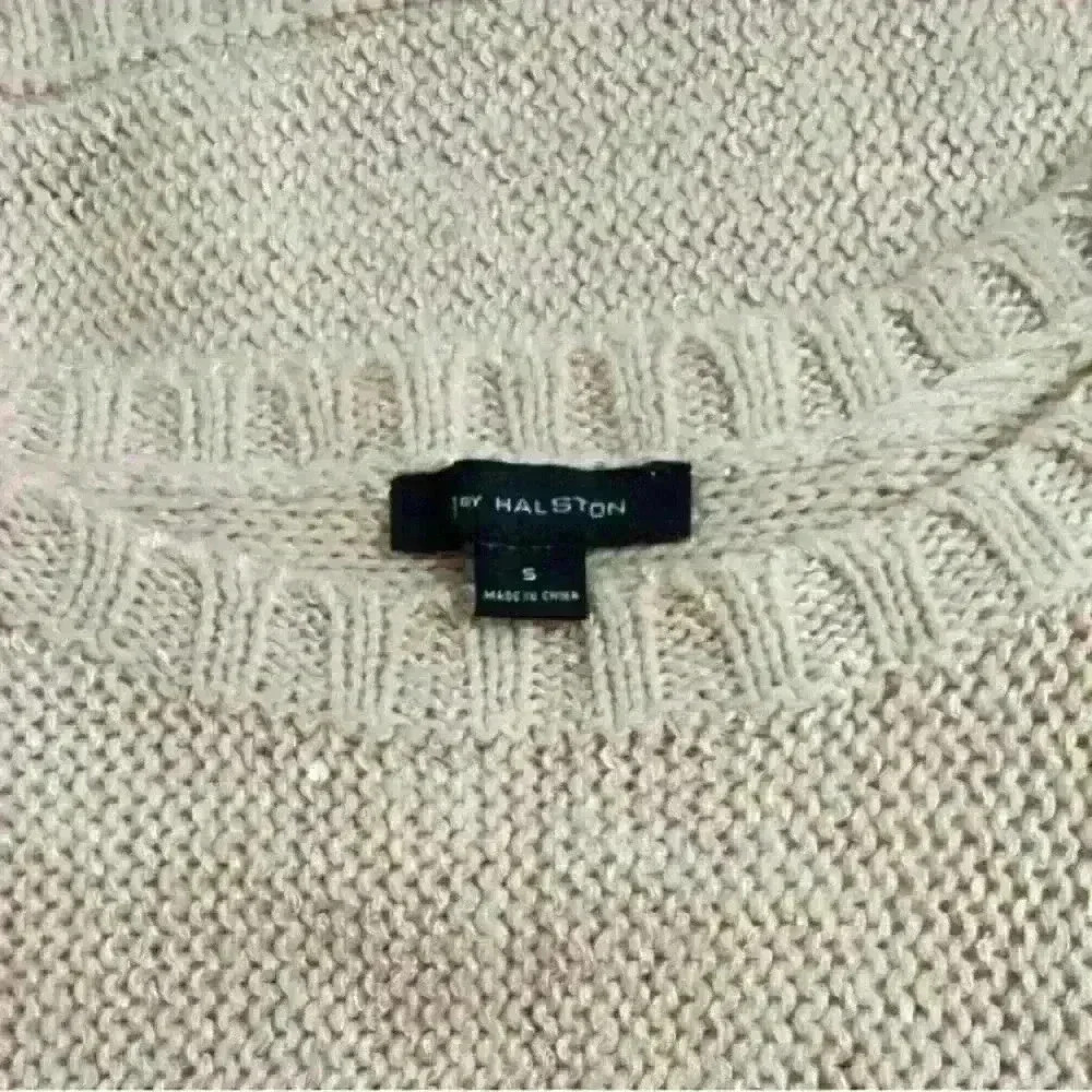 H by Halston sparkle light pink sweater - Picture 5 of 5